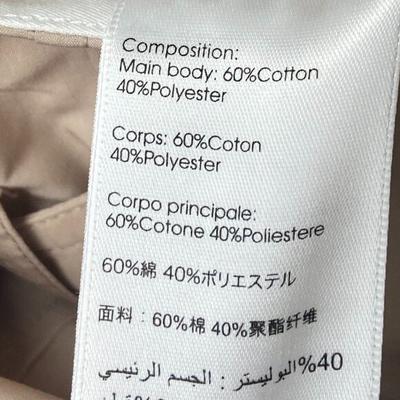 3.1 Phillip Lim NWOT beige tan Trousers pants Wide Leg  cotton sz 6 - Picture 6 of 7